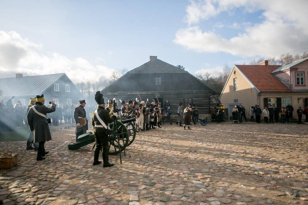 Napoleono armijos mūšio inscenizacija