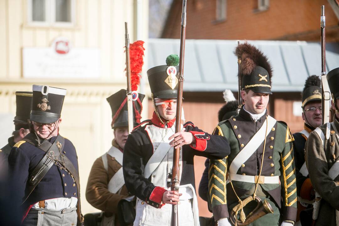 Napoleono armijos mūšio inscenizacija
