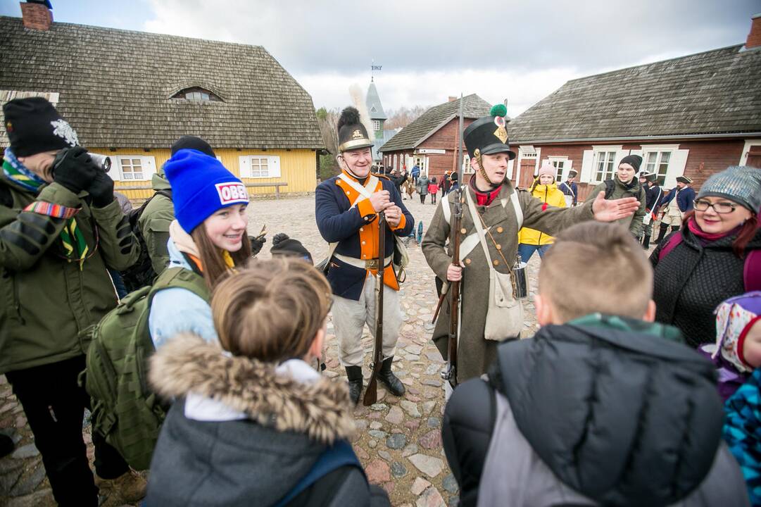 Napoleono armijos mūšio inscenizacija