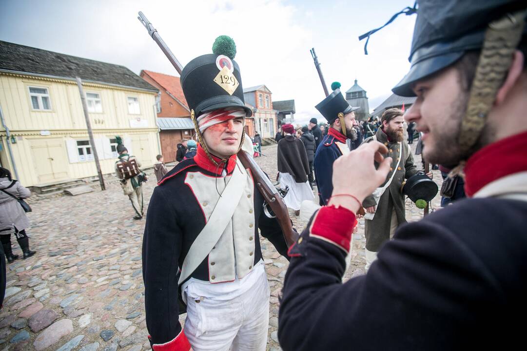 Napoleono armijos mūšio inscenizacija