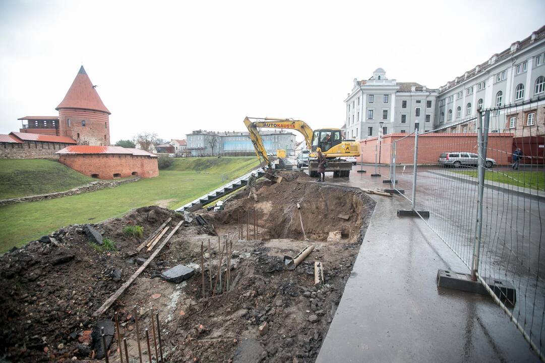 Archeologiniai radiniai šalia Šv.Jurgio bažnyčios
