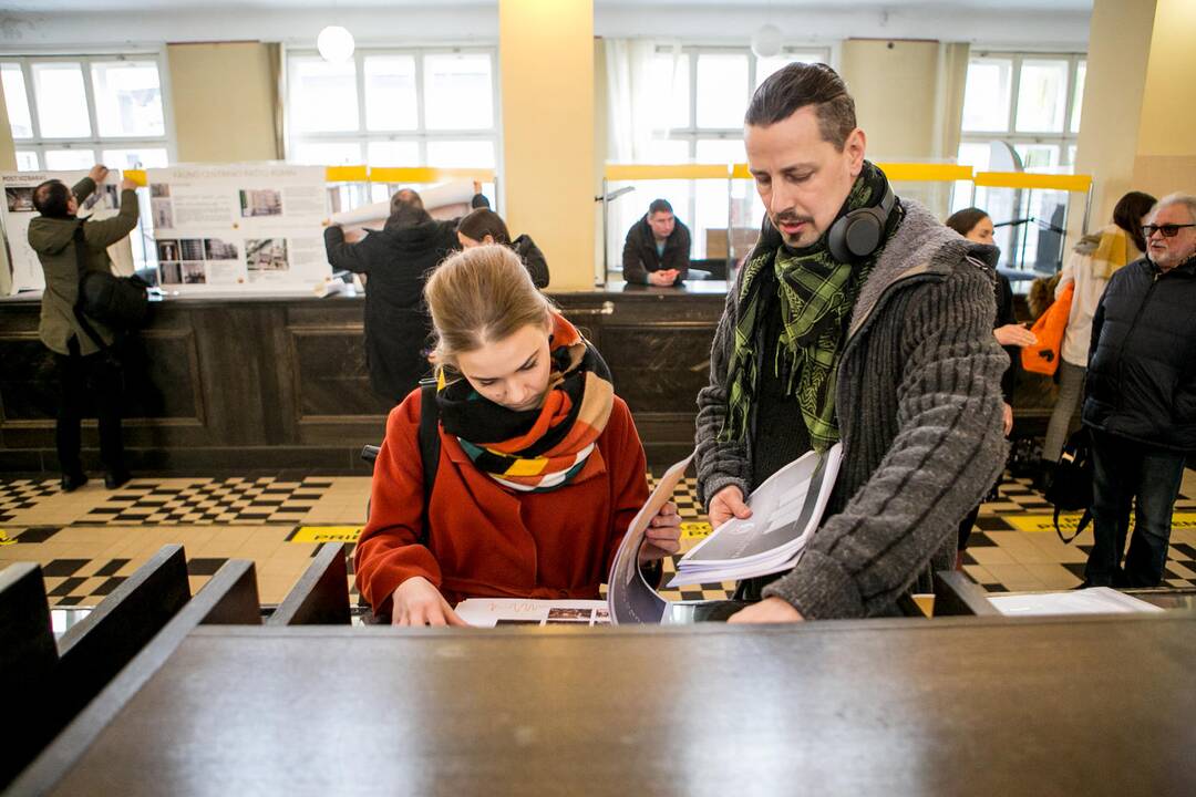 Diskusija dėl Kauno centrinio pašto pastato ateities
