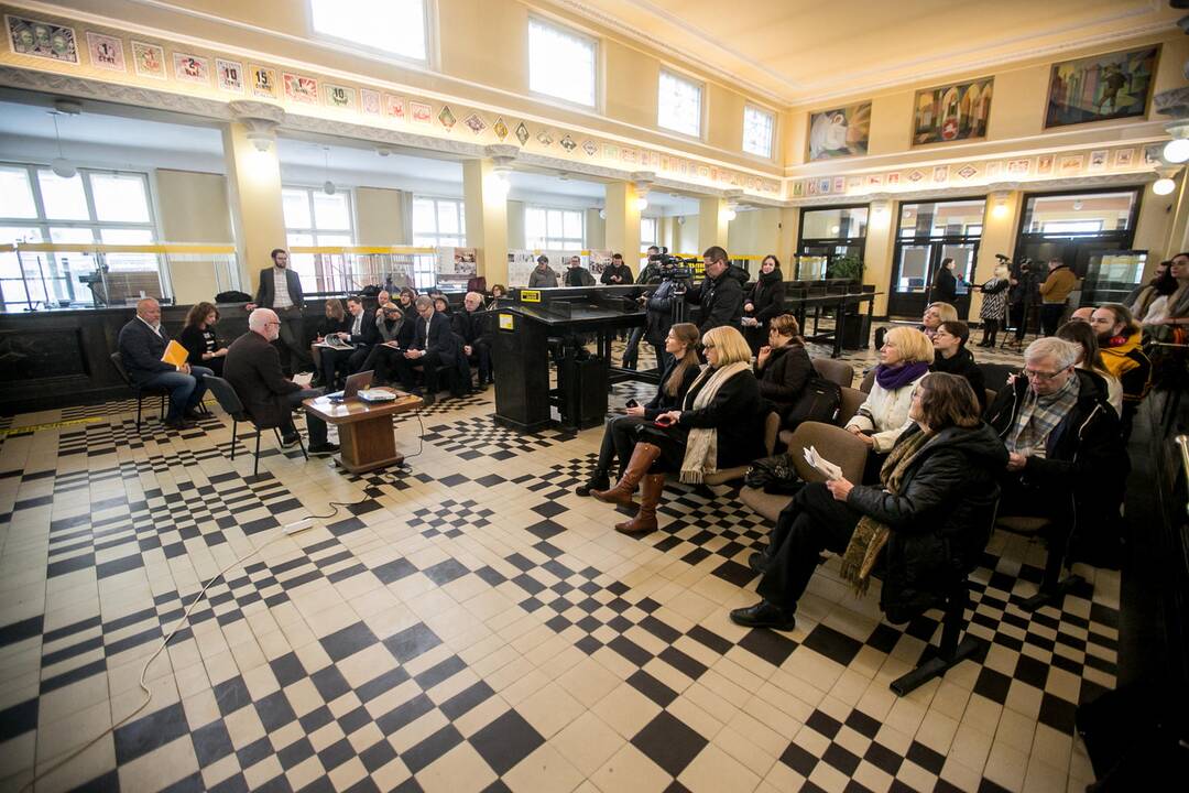 Diskusija dėl Kauno centrinio pašto pastato ateities