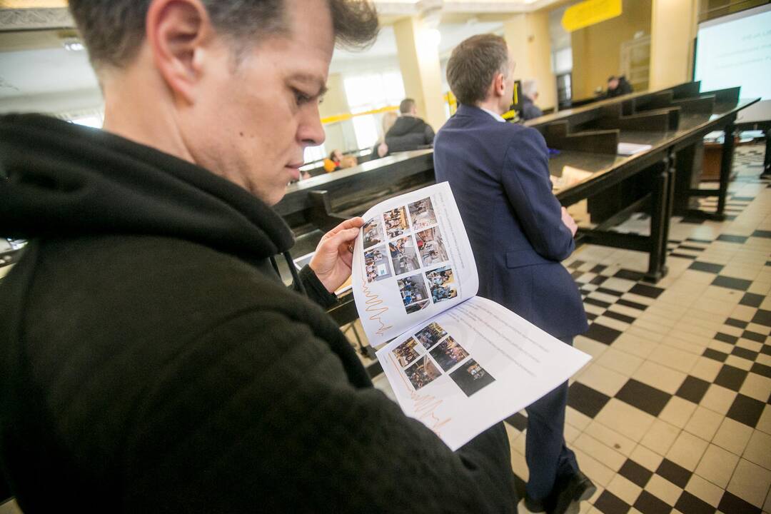 Diskusija dėl Kauno centrinio pašto pastato ateities