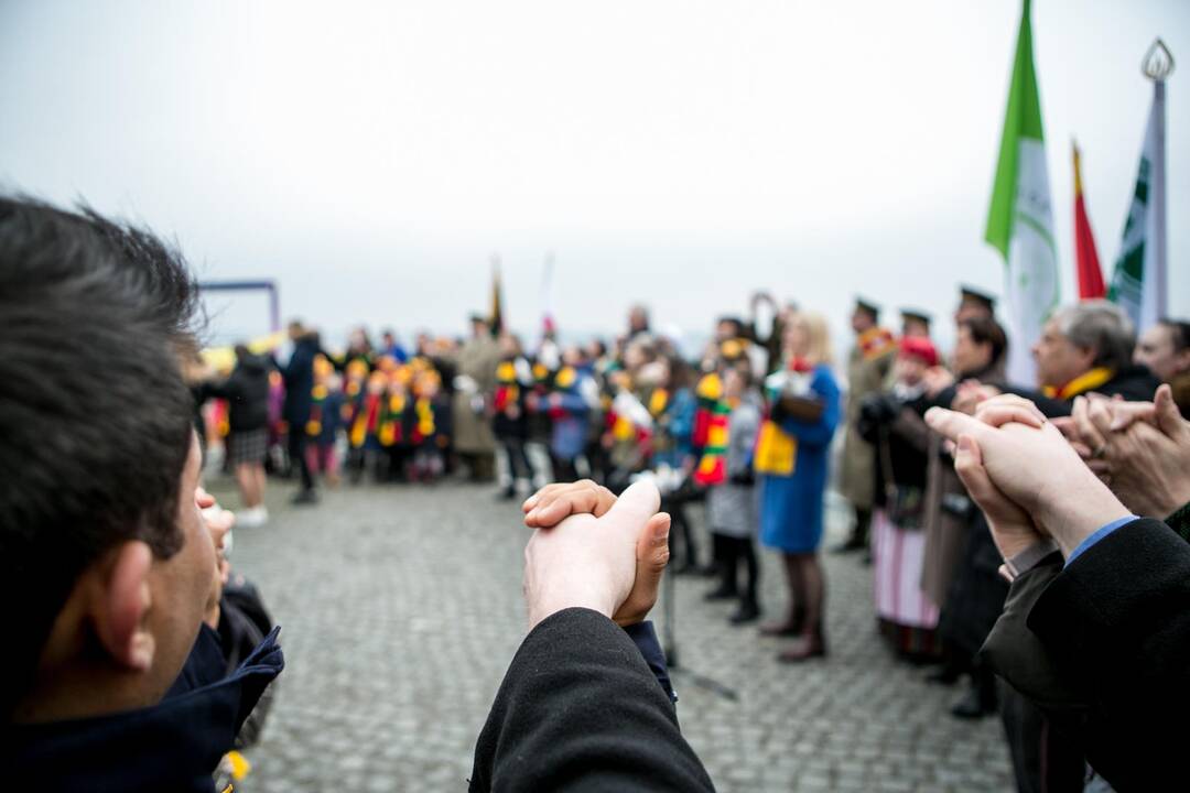„Tautiška giesmė“ nuo Kauno kalvų