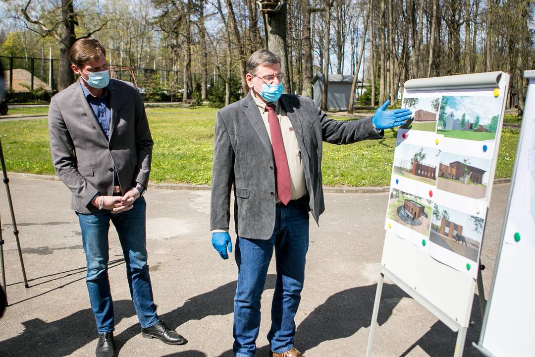 Lietuvos zoologijos sodas prieš rekonstrukciją