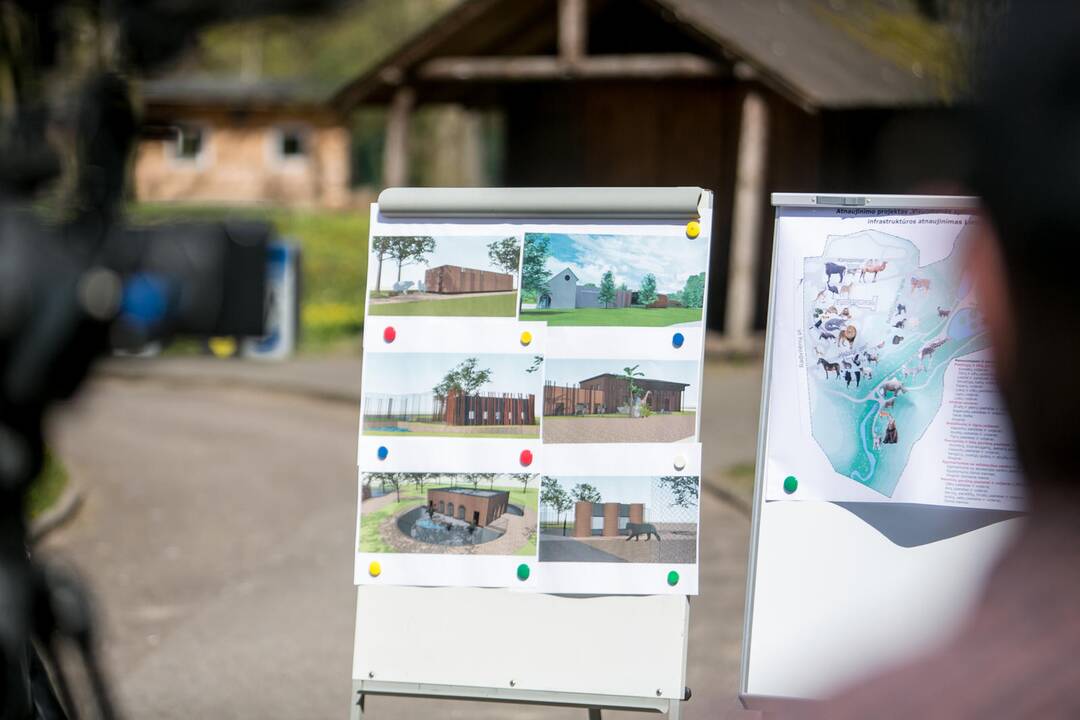 Lietuvos zoologijos sodas prieš rekonstrukciją