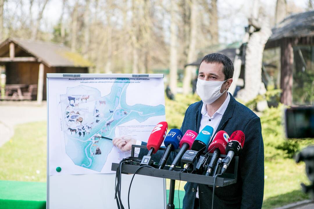 Lietuvos zoologijos sodas prieš rekonstrukciją