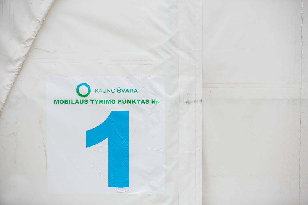 Kauno mokytojai tikrinami dėl COVID-19