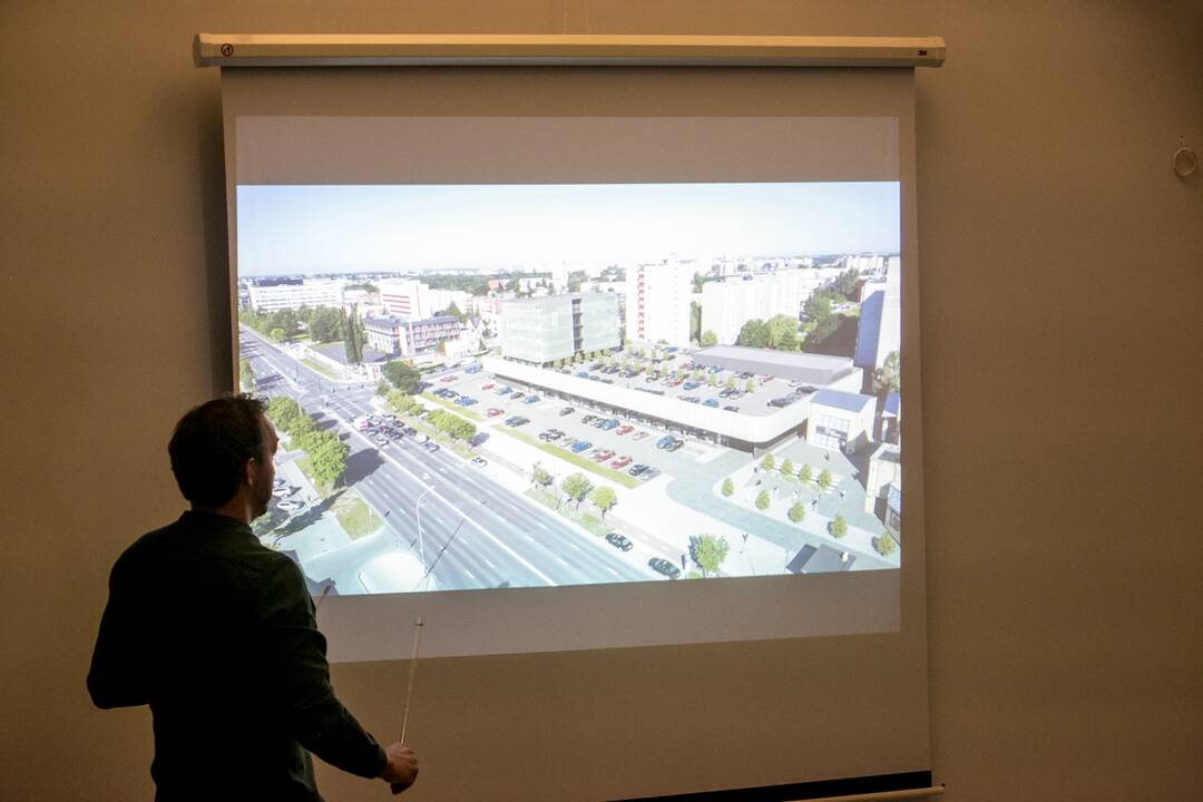 Kalniečių prekybos centro rekonstrukcija