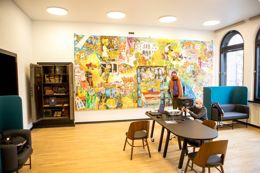 Įminta V. Kudirkos viešosios bibliotekos seifo mįslė