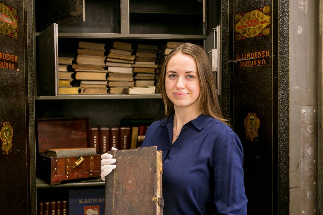 Įminta V. Kudirkos viešosios bibliotekos seifo mįslė