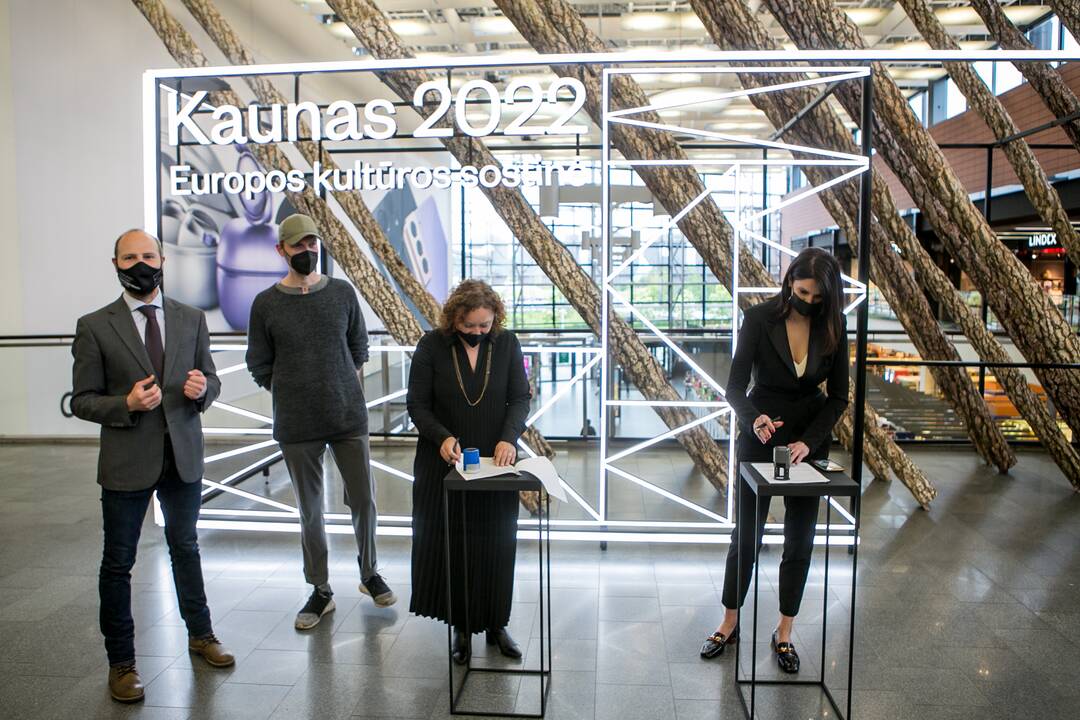 „Kaunas 2022“ ir „Akropolis“ pasirašė bendradarbiavimo sutartį