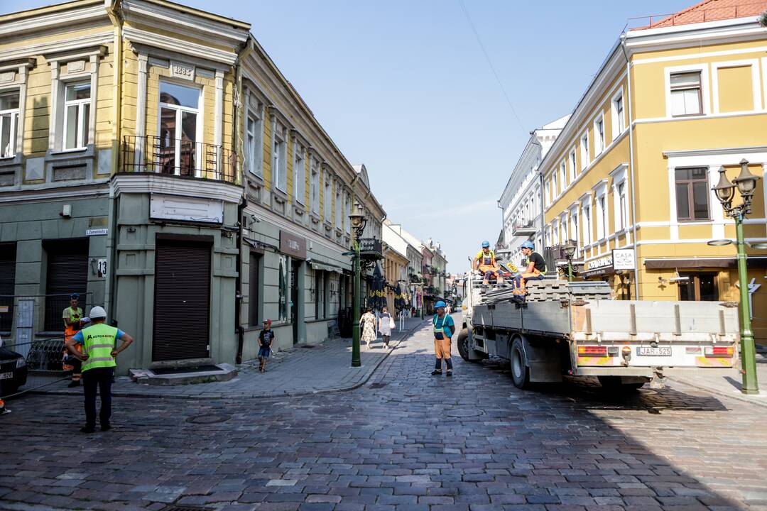 Rekonstrukcijai uždaroma Vilniaus gatvė