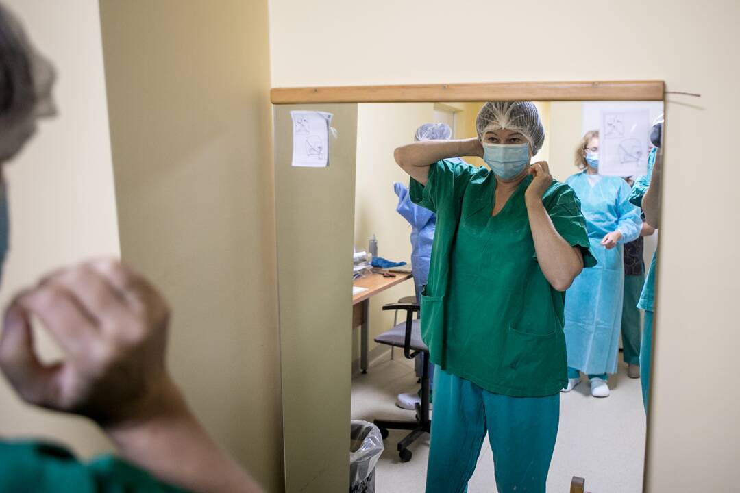 LSMU Kauno ligoninėje daugėja COVID-19 pacientų