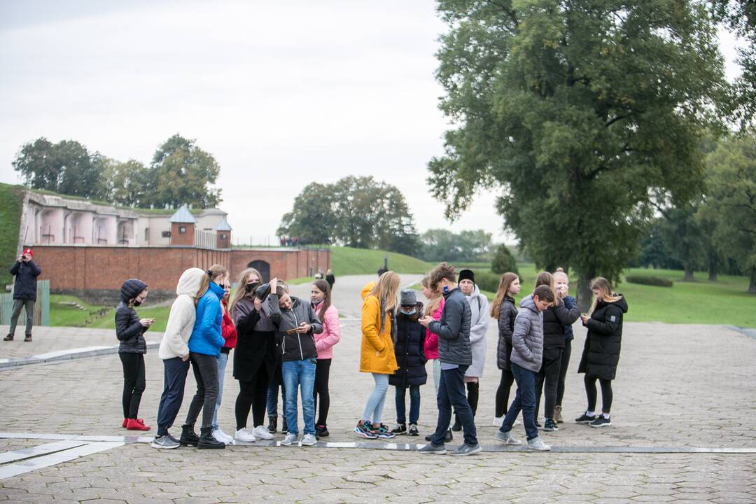 Žydų genocido dienos minėjimas IX forte