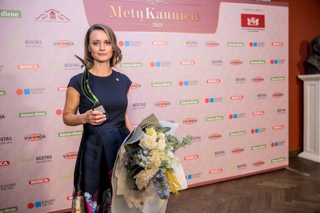 „Metų kaunietė 2021“ apdovanojimų svečiai