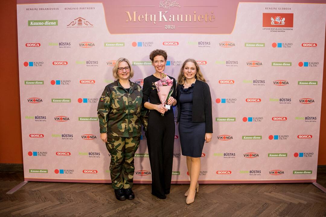 „Metų kaunietė 2021“ apdovanojimų svečiai