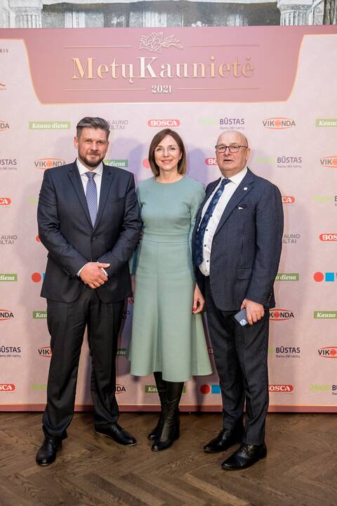 „Metų kaunietė 2021“ apdovanojimų svečiai