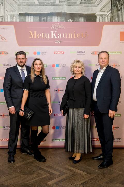 „Metų kaunietė 2021“ apdovanojimų svečiai
