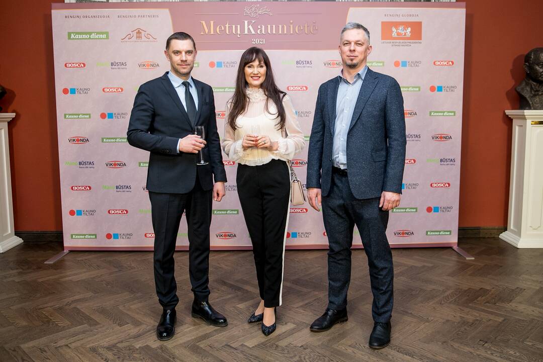 „Metų kaunietė 2021“ apdovanojimų svečiai