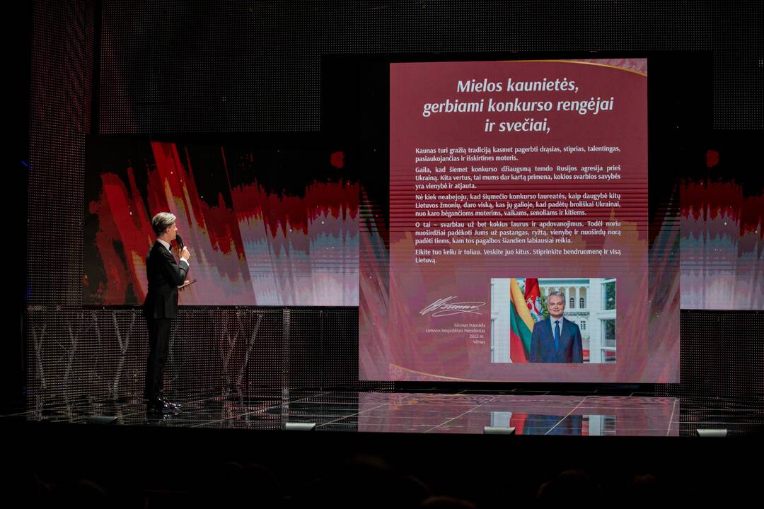 „Metų kaunietė 2021“ apdovanojimų iškilmės