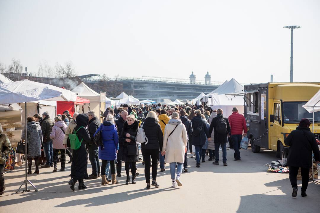 Kazimiero mugėje – ukrainietiški barščiai