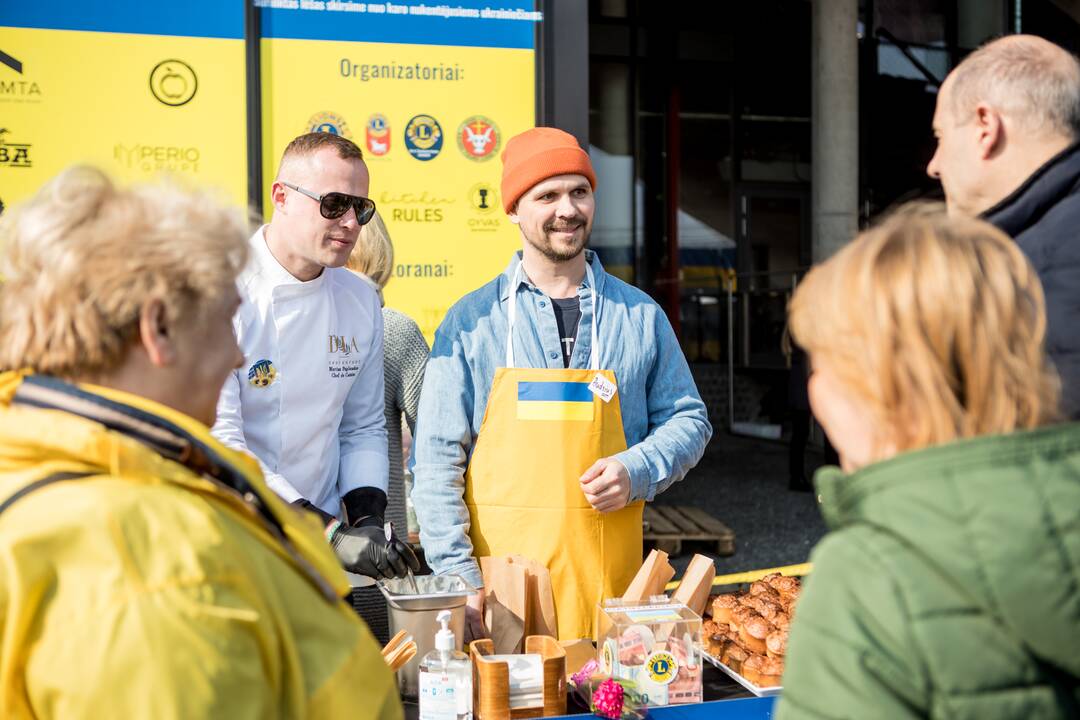 Kazimiero mugėje – ukrainietiški barščiai