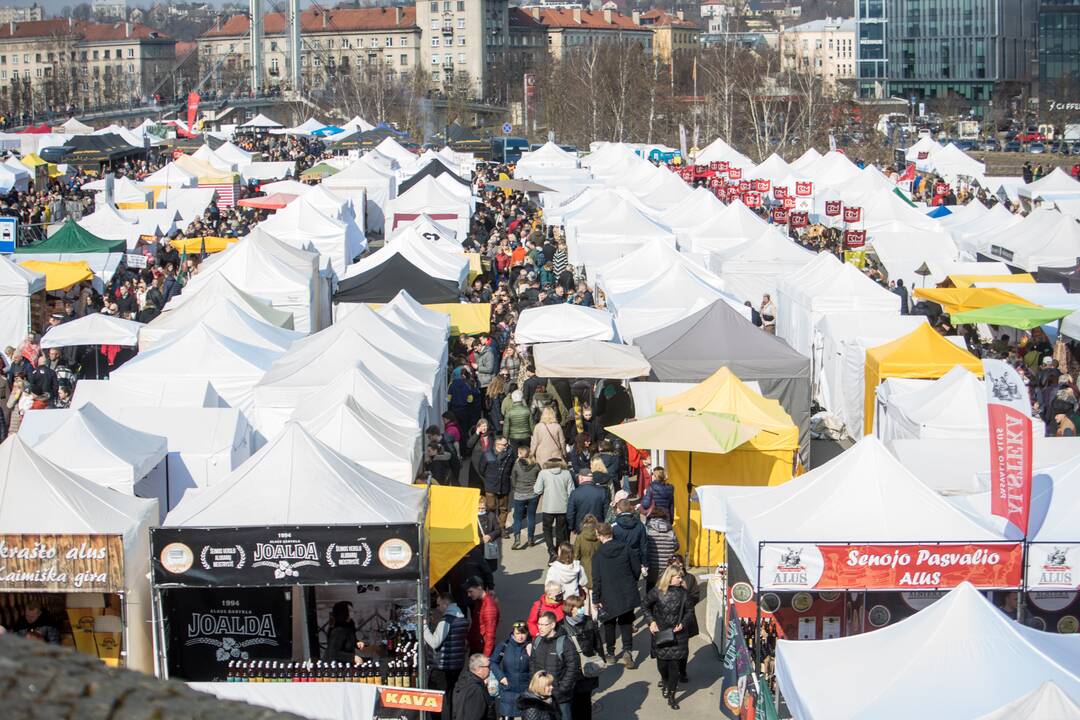 Kazimiero mugėje – ukrainietiški barščiai