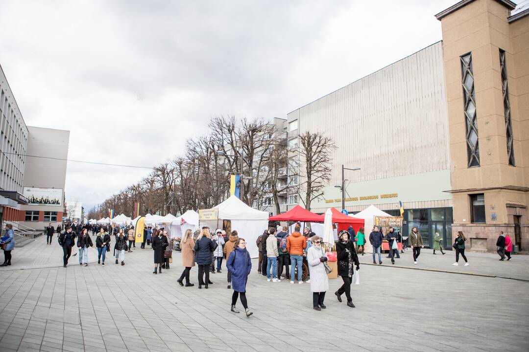 Vilioja mugė Laisvės alėjoje