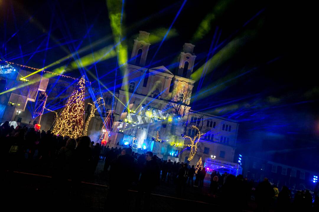 2018-ųjų metų sutikimas Kauno rotušėje