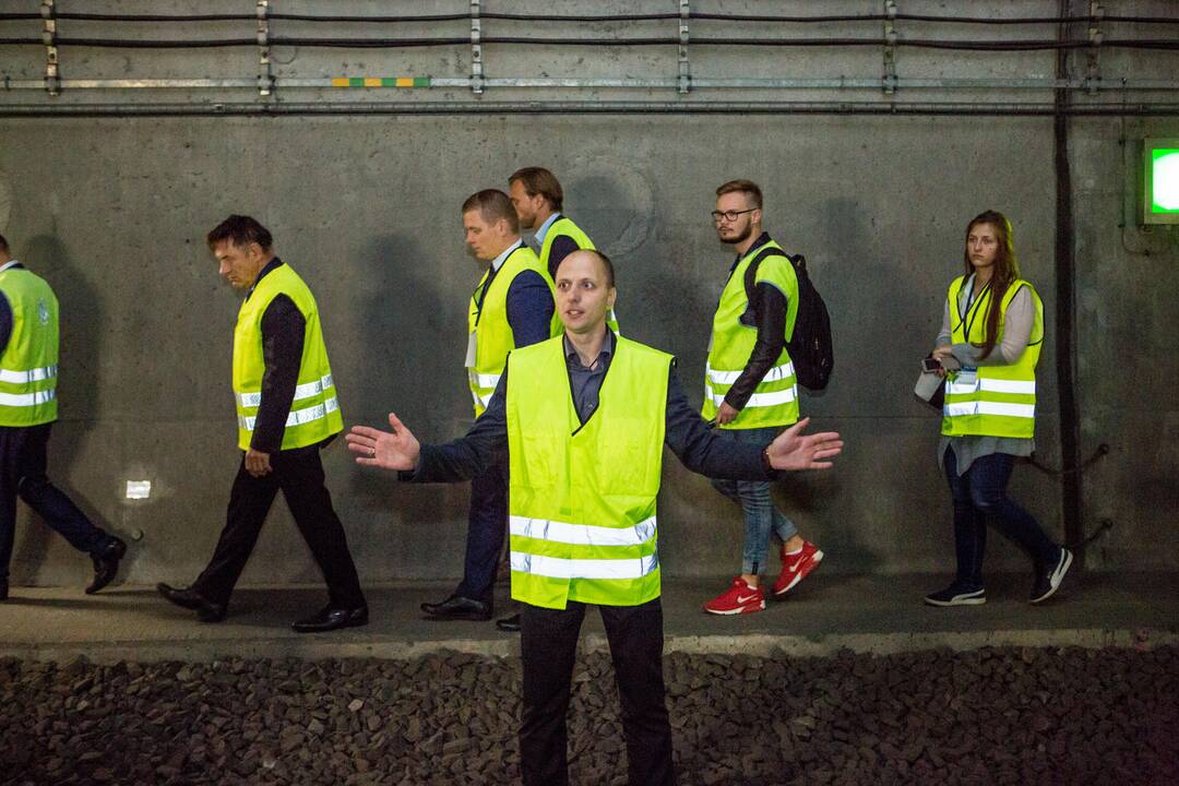 Ekskursija po Kauno geležinkelio tunelį