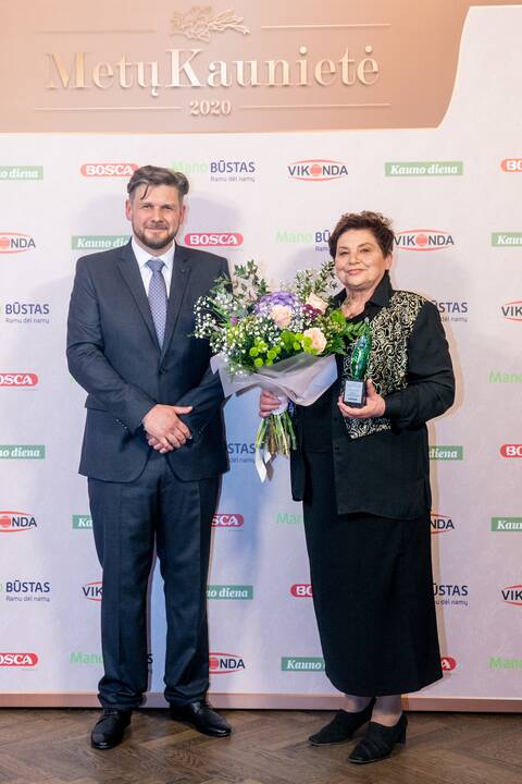 „Metų kaunietė 2020“ apdovanojimų ceremonijos dalyviai
