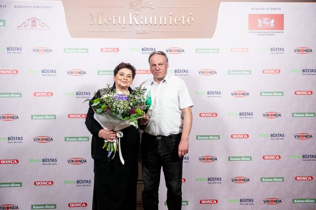 „Metų kaunietė 2020“ apdovanojimų ceremonijos dalyviai