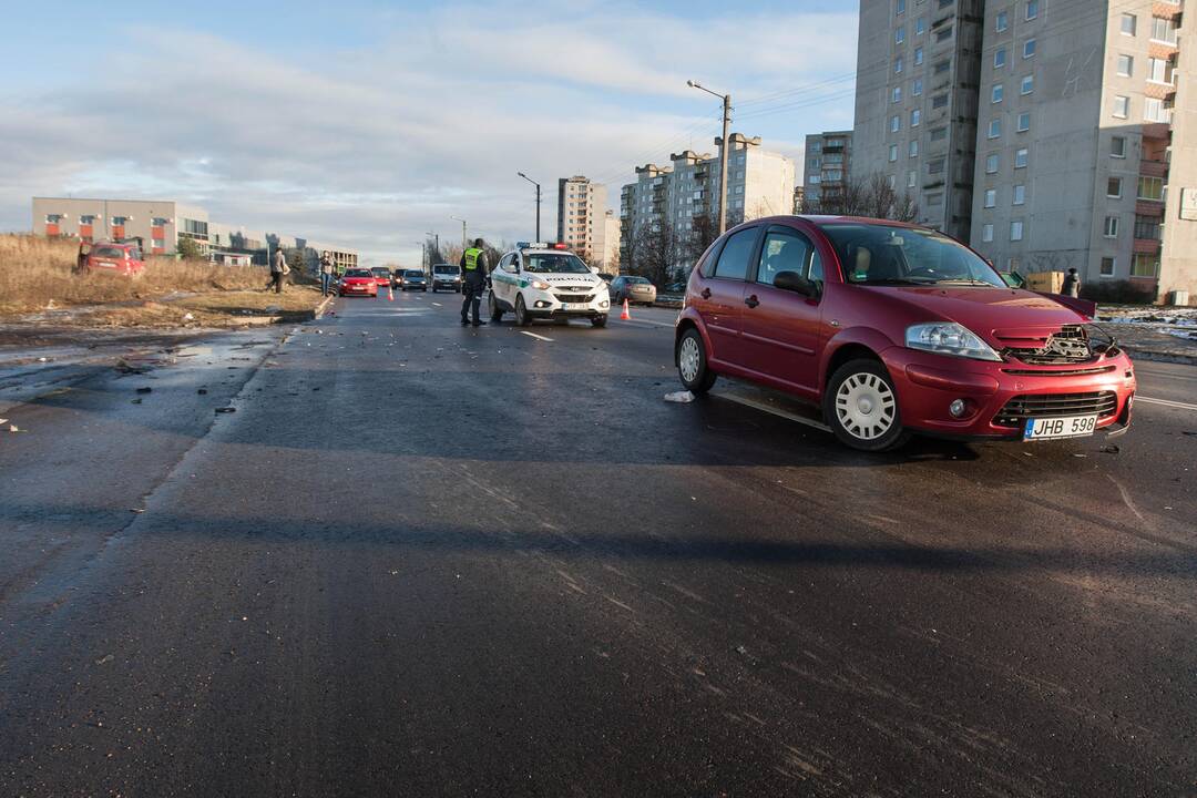 Avarija Kuršių gatvėje