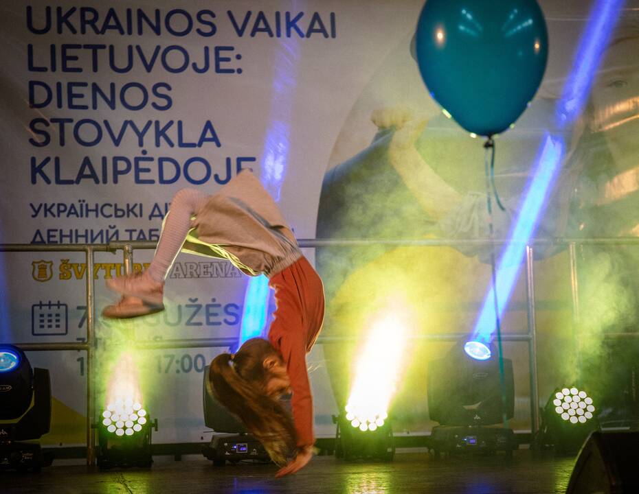 „Švyturio“ arenoje – dienos stovykla ukrainiečių vaikams