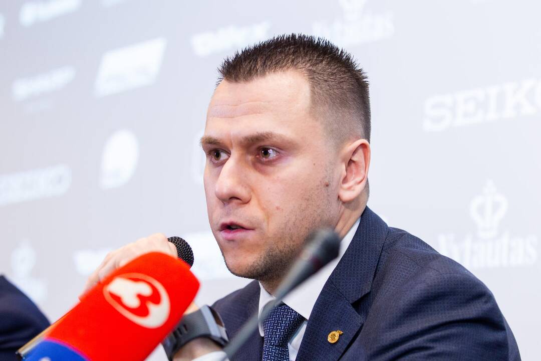 Futbolo rinktinės pristatymo konferencija