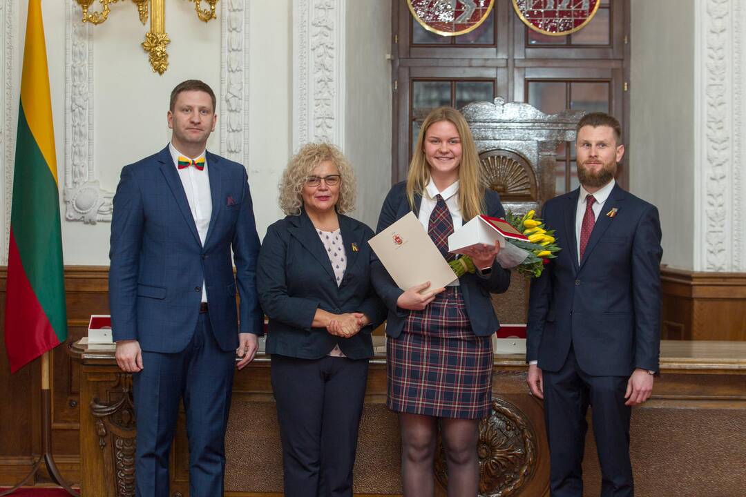 Apdovanojimai Kauno rotušėje