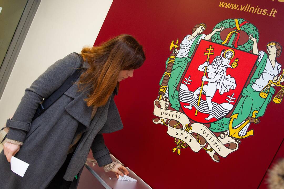 Vilniuje – išankstinis balsavimas savivaldos rinkimuose