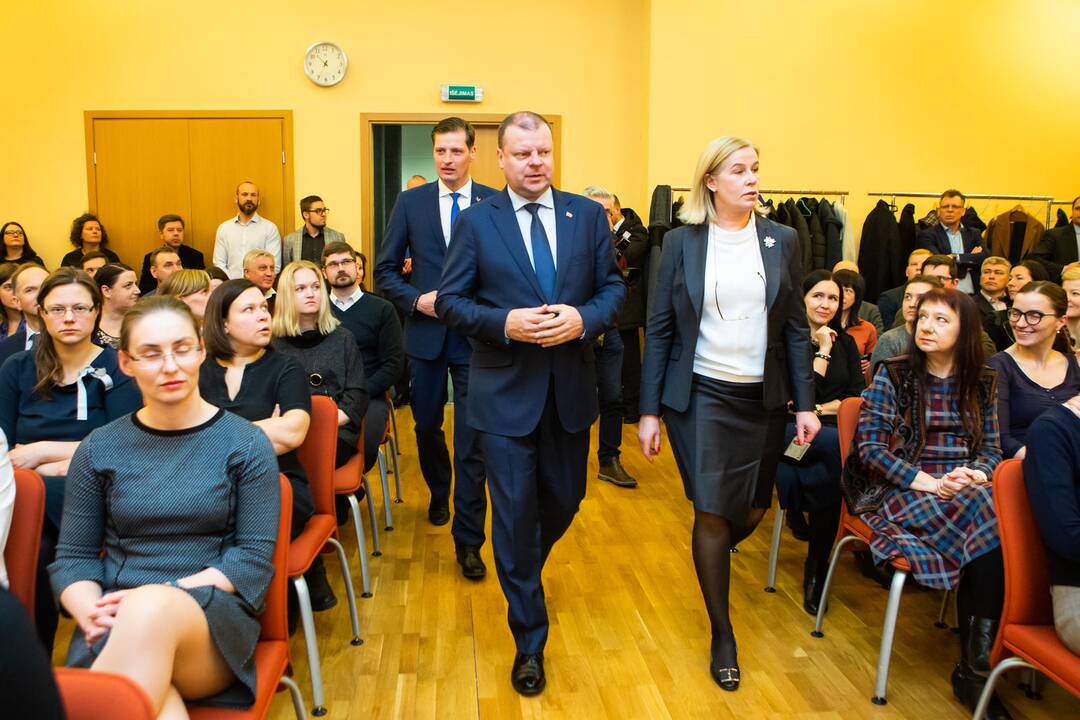 K. Mažeika pristatytas Aplinkos ministerijos kolektyvui
