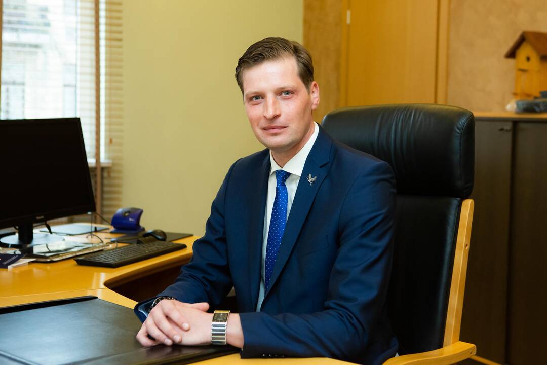 K. Mažeika pristatytas Aplinkos ministerijos kolektyvui