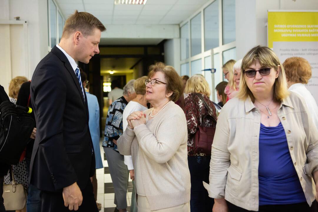 „Senjorų avilio“ pristatymas Vilniuje