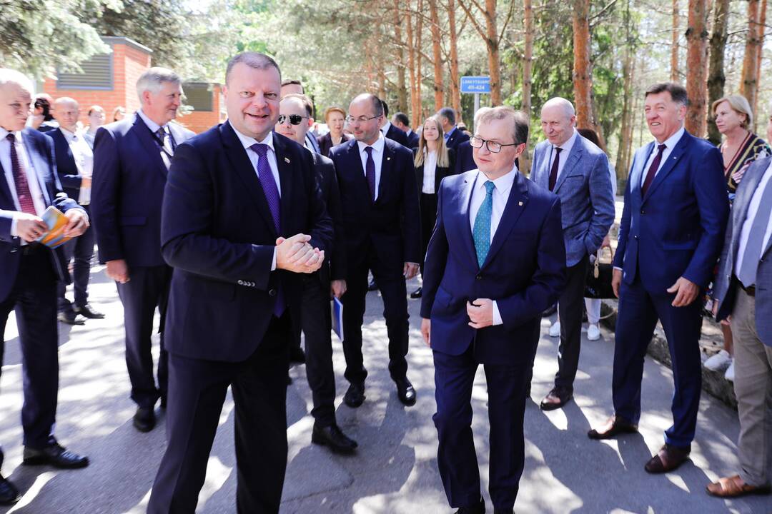 Pirmojo Lietuvoje gama peilio pristatymo ceremonija