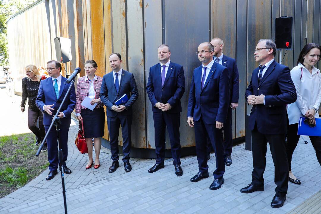 Pirmojo Lietuvoje gama peilio pristatymo ceremonija