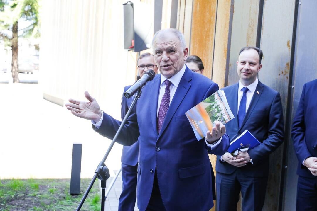 Pirmojo Lietuvoje gama peilio pristatymo ceremonija