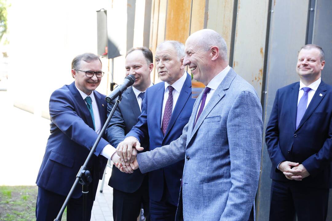 Pirmojo Lietuvoje gama peilio pristatymo ceremonija