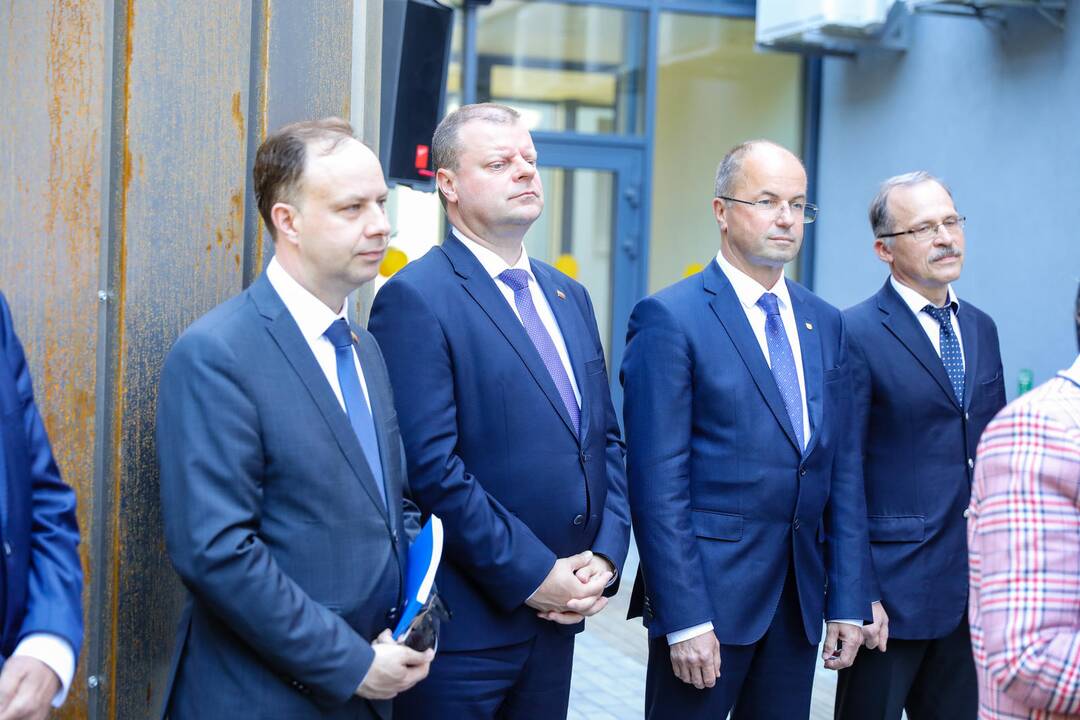 Pirmojo Lietuvoje gama peilio pristatymo ceremonija
