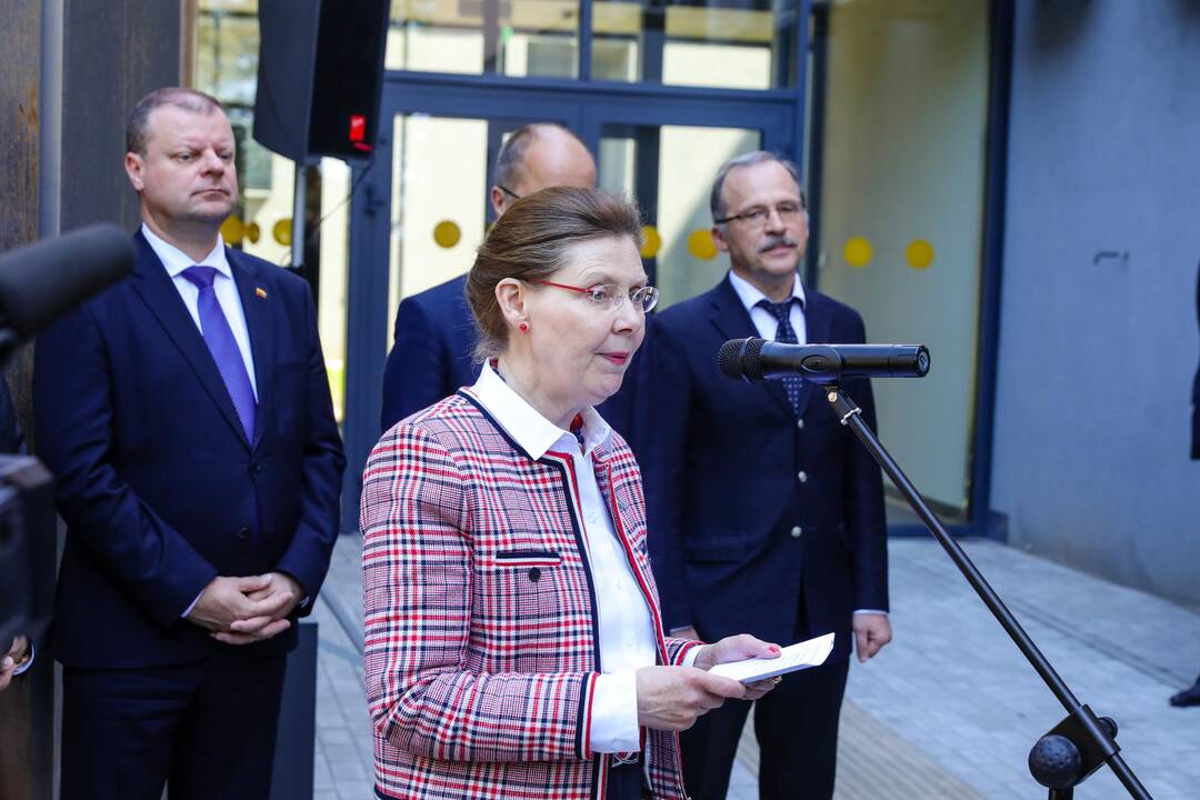 Pirmojo Lietuvoje gama peilio pristatymo ceremonija