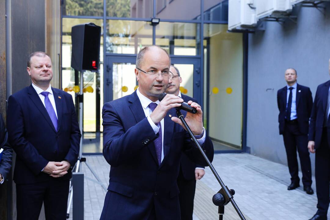 Pirmojo Lietuvoje gama peilio pristatymo ceremonija