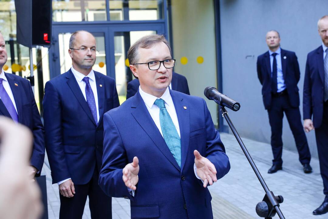 Pirmojo Lietuvoje gama peilio pristatymo ceremonija